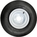 eCustomrim 2-Pack Golf Cart Tires On Rims 18 X 8.5 X 8 18-850-8 18X8.50-8 White 4 Lug 8" Wheel - 2 YEAR WARRANTY - Image 3