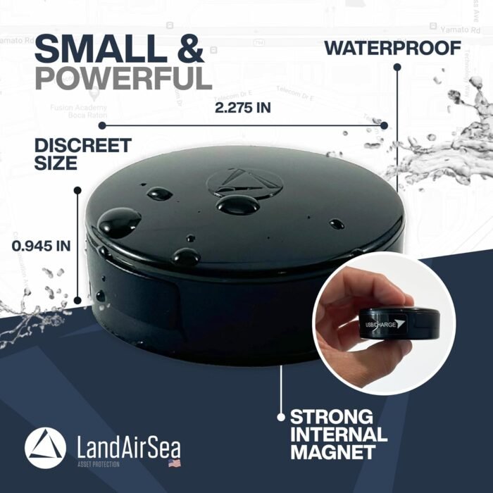 LandAirSea 54 GPS Tracker - Made in the USA from Domestic & Imported Parts. Long Battery, Magnetic, Waterproof, Global Tracking. Subscription Required - Image 4
