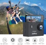 Action Camera FHD 1080P 12MP, 98FT/30M Underwater Waterproof Camera with 2 Batteries, Wide Angle Sports Camera with Accessories Kit Suitable for Helmet, Bicycle, etc. - Image 3