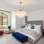 Shell Chandelier, White and Gold Chandelier Light Fixture with 4 Lights Capiz Seashell Pendant for Foyer,Kitchen Island,Entryway,Dining Room (18" Coastal Chandeliers) - Image 5