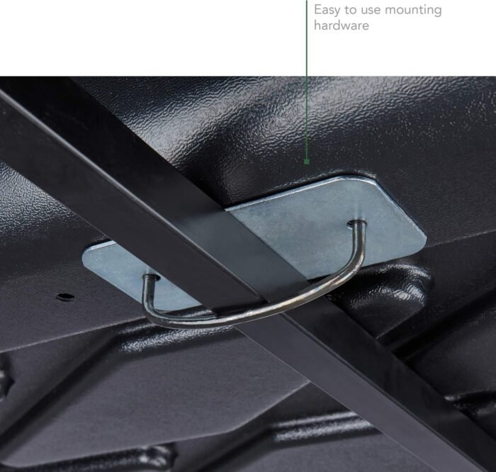 SportRack Vista XL Rear Opening Cargo Box,Black - Image 9