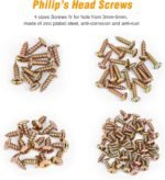 GOOACC 170Pcs Car U-Clip and Screw Assortment Kit 9 Different Sizes Automotive U Nut and Screw Clip Replacement Parts for Dash Door Panel Interior - Image 4