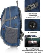WATERFLY Lightweight Packable Hiking Backpack: 30L Foldable Travel Daypack Ultralight Camping Day Pack for Woman Man - Image 5