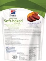 Hill's Grain Free Soft Baked Naturals, All Life Stages, Great Taste, Dog Treats, Beef & Sweet Potato, 8 oz Bag - Image 3