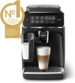 Philips 3200 Series Fully Automatic Espresso Machine, LatteGo Milk Frother, 5 Coffee Varieties, Intuitive Touch Display, 100% Ceramic Grinder, AquaClean Filter, My Coffee Choice, Black (EP3241/54) - Image 3