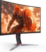 AOC C27G2Z 27" Curved Frameless Ultra-Fast Gaming Monitor, FHD 1080p, 0.5ms 240Hz, FreeSync, 2x HDMI 2.0, 1x Display Port, Height Adjustable, Xbox PS5 Switch Ready, 3-Year Zero-Bright-Dot - Image 3