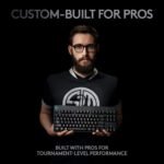 Logitech G PRO Mechanical Gaming Keyboard, Ultra Portable Tenkeyless Design, Detachable Micro USB Cable, 16.8 Million Color LIGHTSYNC RGB Backlit Keys - Image 3