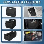 Deosk Car Trunk Organizer for SUV, Car Organizers and Storage with 6 Pocket, Car Accessories for Women/Men 50LWaterproof Polyester Trunk Organizer, Black - Image 4