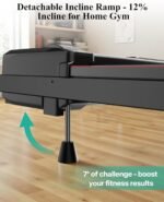 4.0/6.5/7.8MPH Walking Pad Treadmill with 12% Incline, Running Machine for Home, Under Desk Treadmill 300LBS Capacity, Portable Treadmills for Home, Office, Small Space - Image 4