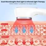 Cold Laser Therapy Device for Human & Pets–Handheld Red Light Therapy Devices with Stand, 6x808 nm + 12x650 nm, PW Pulsed Mode, Gentle Low-Level Laser Therapy for Pain Relief Muscle Recovery - Image 4