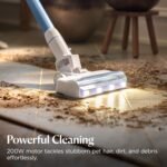 BISSELL PowerClean 200W Self-Standing Cordless Vacuum w/Tangle Free Brush Roll, Removeable Battery, Wall Mount, Upholstery Tool & Bright Headlights, 4173 - Image 3