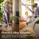 BISSELL PowerClean 200W Self-Standing Cordless Vacuum w/Tangle Free Brush Roll, Removeable Battery, Wall Mount, Upholstery Tool & Bright Headlights, 4173 - Image 5