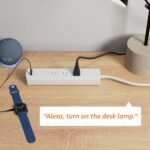 Amazon Basics Smart Plug Power Strip with 3 Individually Controlled Outlets and 2 USB-A Ports, Works with Alexa Only, 2.4 GHz Wi-Fi, No Hub Required, White - Image 4