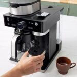 Ninja CFN601 Espresso & Coffee Barista System, Single-Serve Coffee & Compatible with Nespresso Capsule, 12-Cup Carafe, Built-in Frother, Cappuccino & Latte Maker, Black & Stainless Steel (Renewed) - Image 5