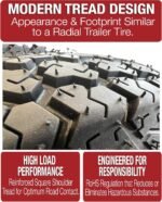 eCustomrim 2-Pack Trailer Tire Rim ST205/75D15 15 in. Load Range C 5 Lug White Spoke Wheel - 2 Year Warranty w/Free Roadside - Image 3