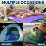 PTEROMY Sleeping Bags for Adults, Lightweight Water Resistant Backpacking Camping Sleeping Bag for Warm Cold Weather, Camping Essentials for Hiking Outdoor Travel - Image 4