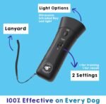 2023 Ultrasonic Dog Bark Deterrent & Behavior Corrector - Stop Barking, Jumping, Aggression Without Yelling - Just Point & Press! Backed by Kevin Harrington from Shark Tank - Image 3