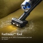 BISSELL PowerClean FurFinder 200W Self-Standing Cordless Vacuum w/Tangle Free Brush Roll, Strong Suction, Removeable Battery, Wall Mount, Upholstery Tool & Bright Headlights - Image 4