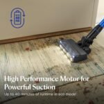 BISSELL PowerClean FurFinder 200W Self-Standing Cordless Vacuum w/Tangle Free Brush Roll, Strong Suction, Removeable Battery, Wall Mount, Upholstery Tool & Bright Headlights - Image 6