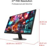 Sceptre Nw 27-inch 100Hz Gaming Monitor HDMI x2 VGA Build-in Speakers, Machine Black 2025 - Image 5