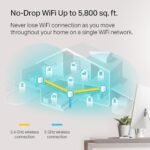 TP-Link Deco WiFi 6 Mesh System(Deco X20) - Covers up to 5800 Sq.Ft, Replaces Wireless Routers and Extenders(3-Pack, 6 Ethernet Ports in Total, Supports Wired Ethernet Backhaul) - Image 4
