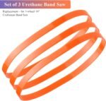 Urethane Band Saw Tires 6" Inch x 3/8" Inch x.095" FOR 3-wheel 10" Craftsman Band Saw Replacement Models: 133.24451 113.244512 & 113.244513 (3-Pack) - Image 4