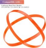 Urethane Band Saw Tires 6" Inch x 3/8" Inch x.095" FOR 3-wheel 10" Craftsman Band Saw Replacement Models: 133.24451 113.244512 & 113.244513 (3-Pack) - Image 5