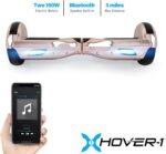 Hover‑1 Matrix Electric Self Balancing Scooter with 6.5” LED Tires, Color‑Changing Fender Lights, Dual 150W Motors, 7 mph Max Speed, and 3 Miles Max Range - Image 3