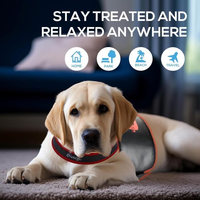 Red Light Therapy Belt for Pets, Portable Red Light Therapy for Dogs,Wearable Red Infrared Light Therapy Devices for Dogs Tissue Repair, Joint & Back Pain - Image 5