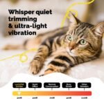 LuckyTail Pet Nail Grinder for Dogs and Cats - Super Quiet and Low Vibration Electric Dog Nail Grinder with 2 LED Lights - USB Rechargeable and Cordless - 2 Speeds - Small to Large Pets - Image 3