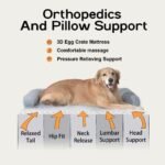 Large Dog Bed Orthopedic Washable - Beds Bolster - Medium XL XLarge Big Dogs - Memory Foam Couch Sofa - Waterproof with Removable Cover - Image 3