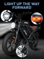 DEEPOWER Electric Bike for Adults,1500W/3500W Peak Motor 30MPH 35-180 Miles Electric Dirt Bike,Dual Suspension Ebikes for Adults, 20" Fat Tire E Bike with 624-2880Wh Battery,UL 2849 Tested - Image 6