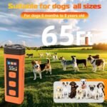 Dog Bark Deterrent Device, 2025 Anti Barking Device for Dogs 65FT Far Ultrasound Dog Bark Deterrent, Humane Alternative to Training Collars, Works Indoors & Outdoors - Stubborn Barking Solution - Image 4