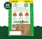 Greenies Pill Pockets for Dogs Large Size, Soft Dog Treats, with Real Peanut Butter, 15.8 oz. Pouch (60 Treats) - Image 3