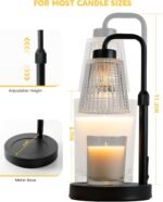 Candle Warmer Lamp with Timer Dimmable, Birthday Gifts for Women Mom, House Warming Gifts New Home Decor, Wax Melt Warmer for Jar Candles with 2 Bulbs - Image 6