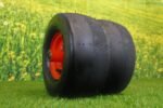 Antego Tire & Wheel - Set of Two Bad Boy 11x6.00-5 Pneumatic Assemblies | Powder Coated Orange | Direct Replacement for 022-8049-00, 022-8055-00 - Image 3