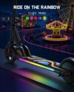 FanttikRide C9 Pro Electric Scooter for Kids 8-12, Adjustable Handlebar Height for Riders 3.9-5.2 ft, 132 lbs, Up to 40 min Continuous Time, 5 Miles Range, 3 Speed Mode 5/8/10 MPH - Image 3