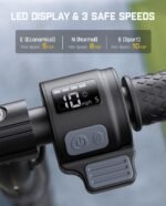 FanttikRide C9 Pro Electric Scooter for Kids 8-12, Adjustable Handlebar Height for Riders 3.9-5.2 ft, 132 lbs, Up to 40 min Continuous Time, 5 Miles Range, 3 Speed Mode 5/8/10 MPH - Image 4