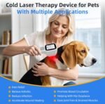Cold Laser Therapy Device for Dogs, Infrared Red Light Laser Therapy for Dog Joint, 650nm*10+808nm*5+905nm*5+980nm*5, Muscle Relax and Pain Relief, Pet Laser Therapy at Home for Dogs, Cat and Horse - Image 4
