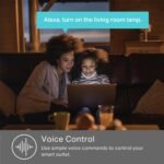 Kasa Smart Plug KP200, In-Wall Smart Home Wi-Fi Outlet Works with Alexa, Google Home & IFTTT, No Hub Required, Remote Control, ETL Certified , White, 1 Pack - Image 5