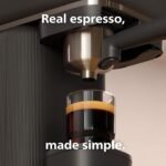 Philips Baristina Espresso Machine, Grind, Tamp & Brew Coffee Beans in One Swipe, Compact, 16 Bar Pump Pressure, Automatic Grinder, Black with Black Portafilter (BAR300/60) - Image 3
