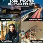 Minolta ProShot 64MP Digital Camera – 10x Optical Zoom, 4K Ultra HD Video, Macro Shooting, Anti-Shake, 3-inch LCD Screen, Face Detection – Includes 32GB SD Card, Battery & Case (Black) - Image 5