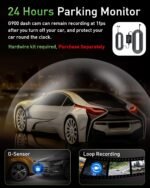 Dash Cam Front and Rear,4K+1080P WiFi Dual Dash Camera for Cars with App, 3" IPS Dashboard Camera Recorder,Night Vision,24H/7 Parking Mode, Loop Recording,170° Wide Angle,Free 64GB SD Card - Image 6