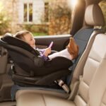 Munchkin Child Car Seat Protector, Elite Seat Guardian with Grime Guard Fabric, Dark Grey - Image 3