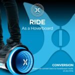 Hover-1 Turbo Hoverboard Combo | Seat Attachment Buggy, 7 MPH Top Speed, 6 Mile Range, 400W Motor (2x 200W), 4.5Hr Charge Time, 220lbs Max Weight Hoverboard GO Kart for Kids and Adults, Black - Image 4