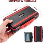 MadBite by KastKing 182/265/400pcs Compact Fishing Tackle Kit - All-in-One Freshwater Hooks, Weights, Bobbers in Tackle Box, Fishing Gear Set for Bass Trout Panfish - Image 4