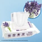 Best Pet Supplies Pet Wipes for Dogs - Dog Wipes Cleaning Deodorizing, for Coats, Ears, Paws - Calming Lavender, Aloe Vera, 100 Count - Image 3
