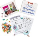 Color Your Own Desk Pet Home Habitat with Adoption Certificates - 12 Pieces - Image 3