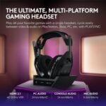 Logitech G Astro A50 X Omni-Platform Wireless Gaming Headset + Base Station for PS5, Xbox, PC: PLAYSYNC Video & Audio Switcher, HDMI 2.1 4K 120Hz VRR, - Image 3
