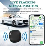 GPS Tracker for Vehicles,Mini Portable Magnetic Car GPS Tracking,Full Global Coverage Location GPS Tracker for Kids,Dogs,No Subscription Required/No Monthly Fee/No SIM Card Required - Image 7